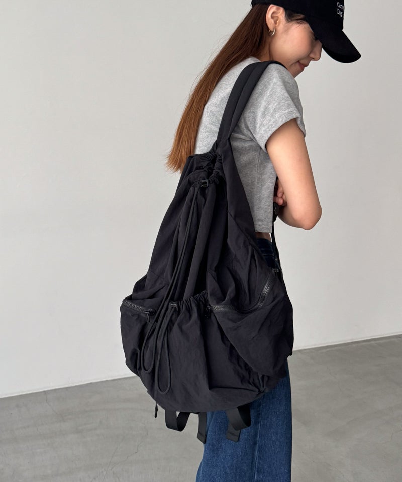 El marドローストリングバックパック/ナップサック | CANAL JEAN