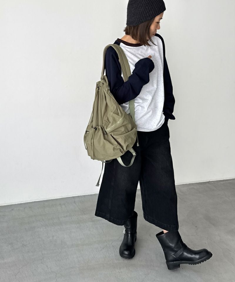 El marドローストリングバックパック/ナップサック | CANAL JEAN