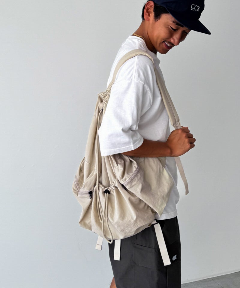 El marドローストリングバックパック/ナップサック | CANAL JEAN