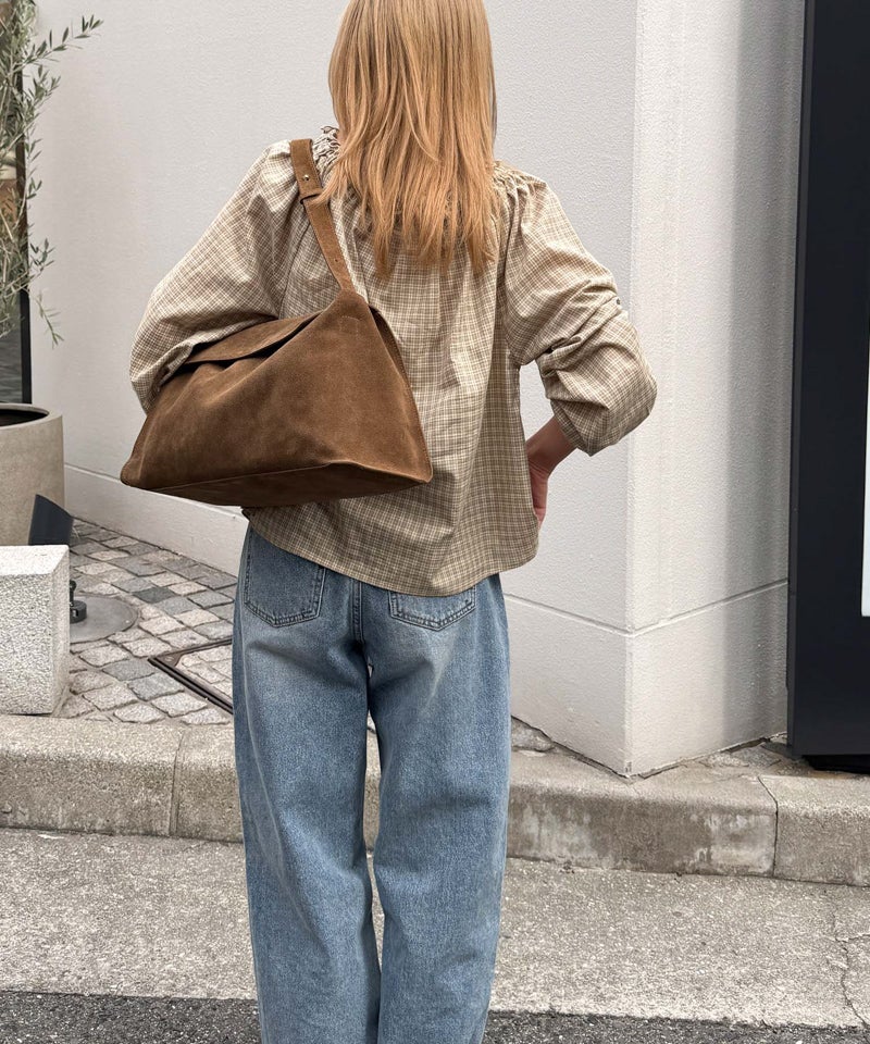 タイムセール10%OFF】diggityスウェードフラップショルダーバッグ