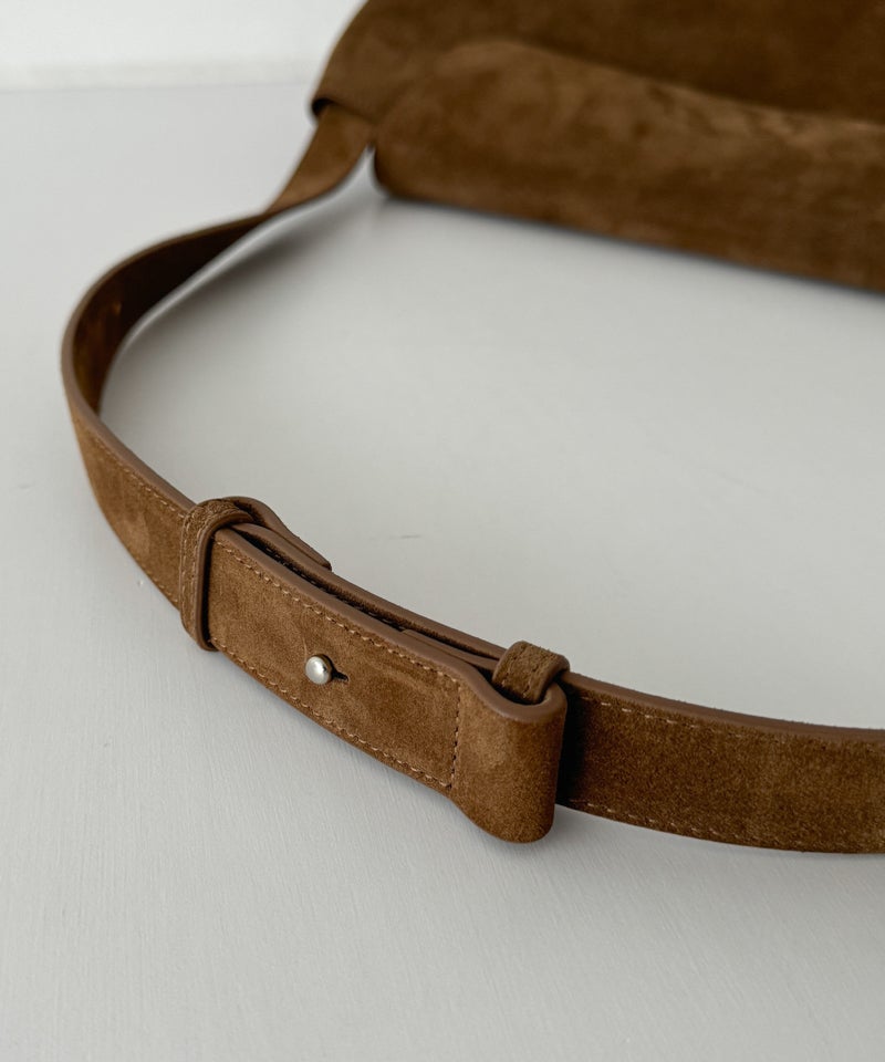 タイムセール10%OFF】diggityスウェードフラップショルダーバッグ