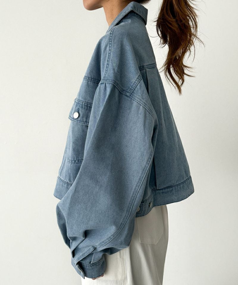 RED CHOP WORKSバルーンスリーブデニムジャケット | CANAL JEAN