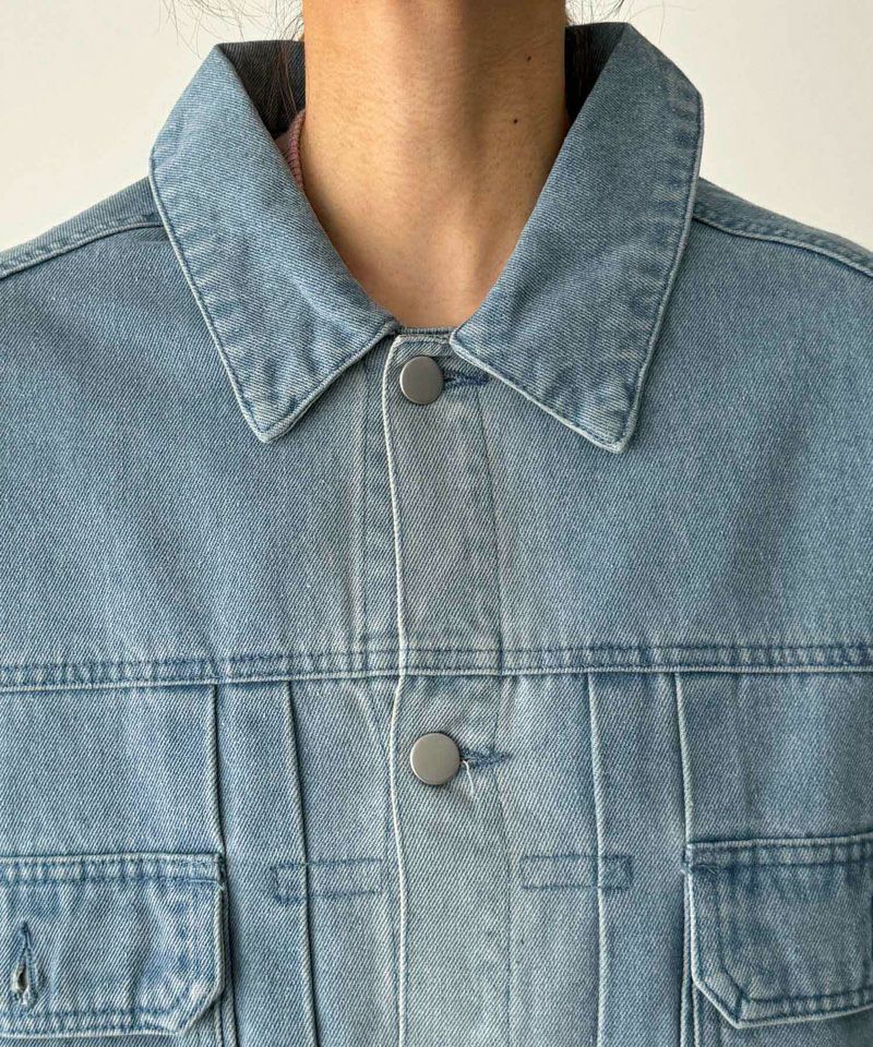 RED CHOP WORKSバルーンスリーブデニムジャケット | CANAL JEAN