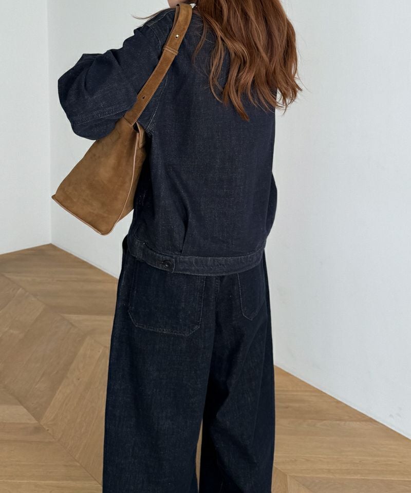 セットアップ対応】choice_cnlSEIRTAND胸ポケットデニムジャケット