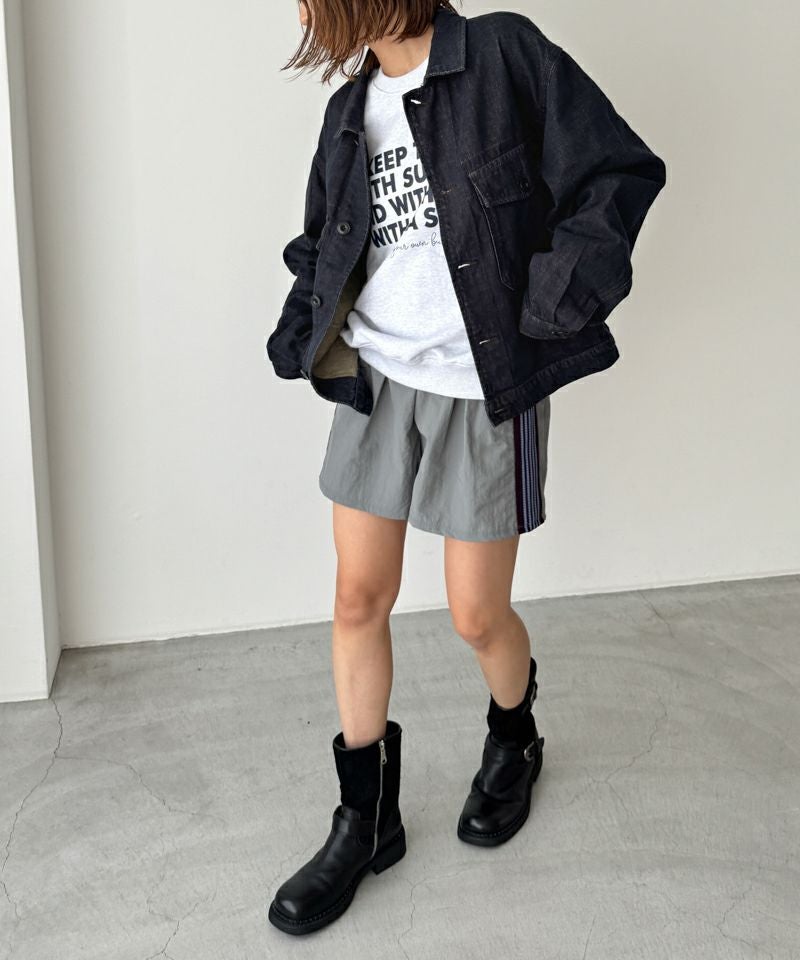 セットアップ対応】choice_cnlSEIRTAND胸ポケットデニムジャケット