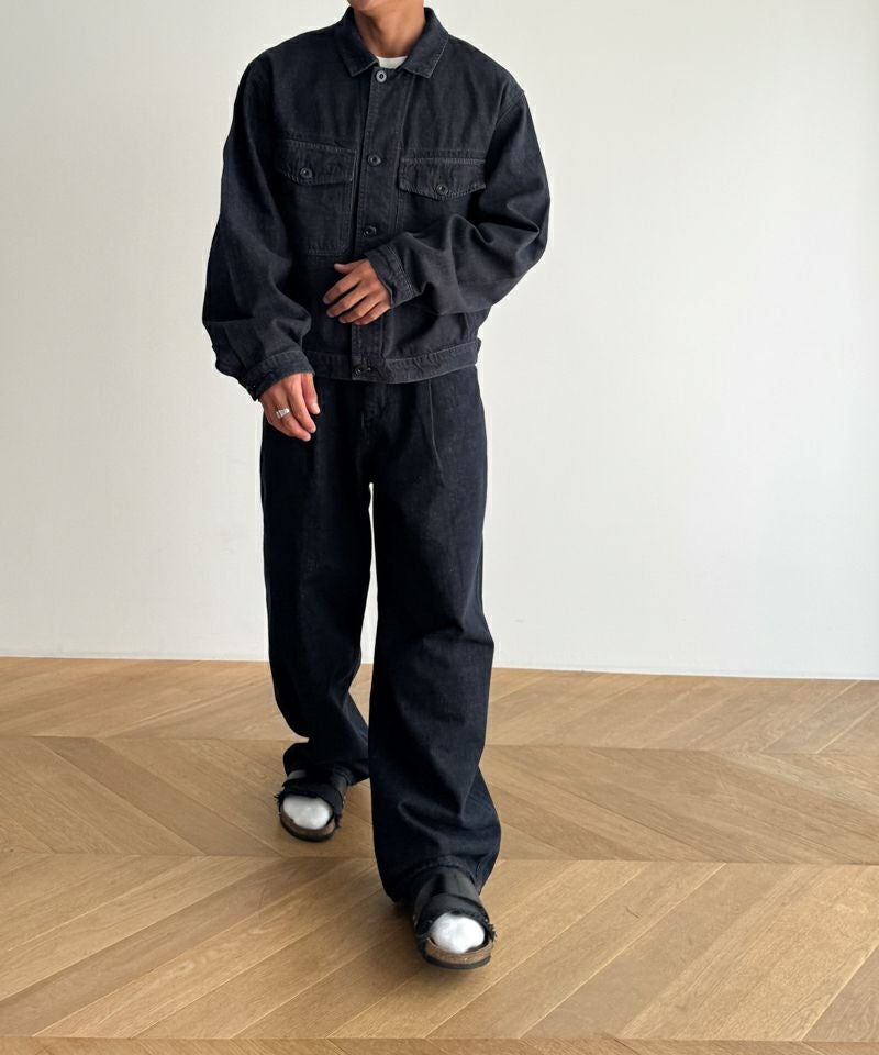 セットアップ対応】choice_cnlSEIRTAND胸ポケットデニムジャケット