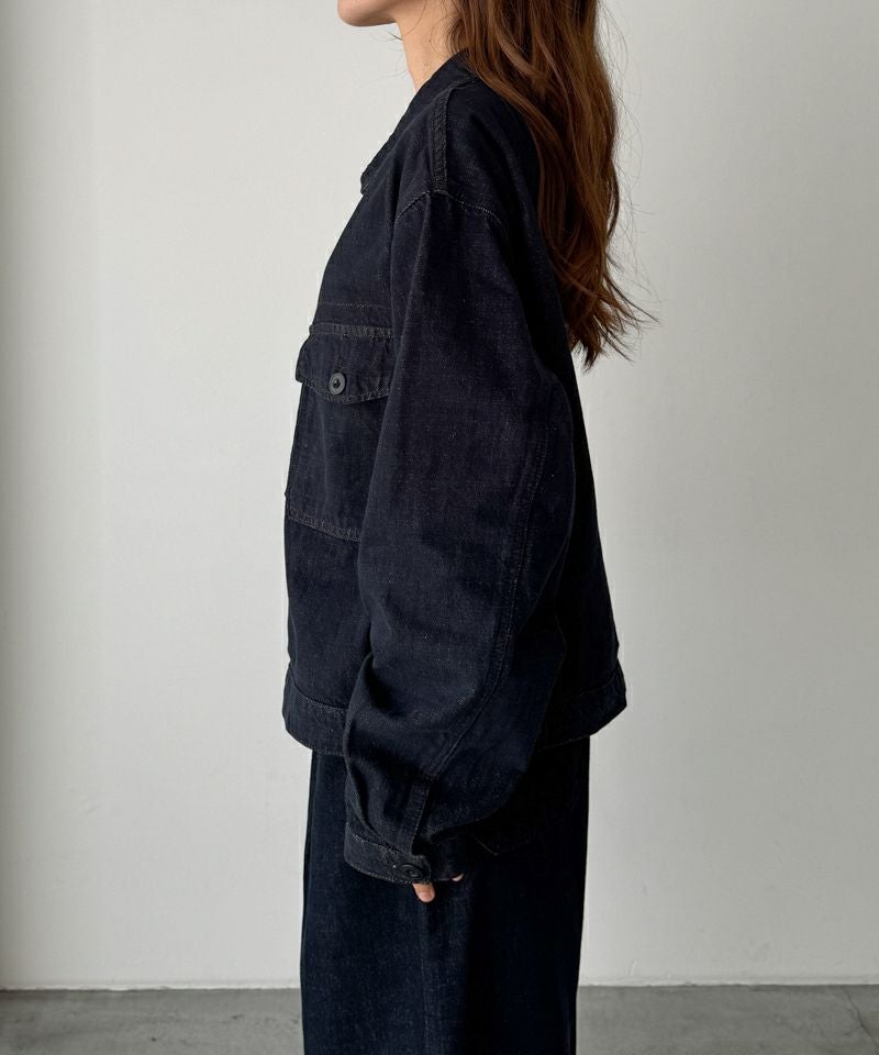 セットアップ対応】choice_cnlSEIRTAND胸ポケットデニムジャケット
