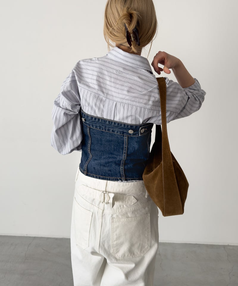 タイムセール30%OFF】diggityデニムビスチェ | CANAL JEAN（キャナル
