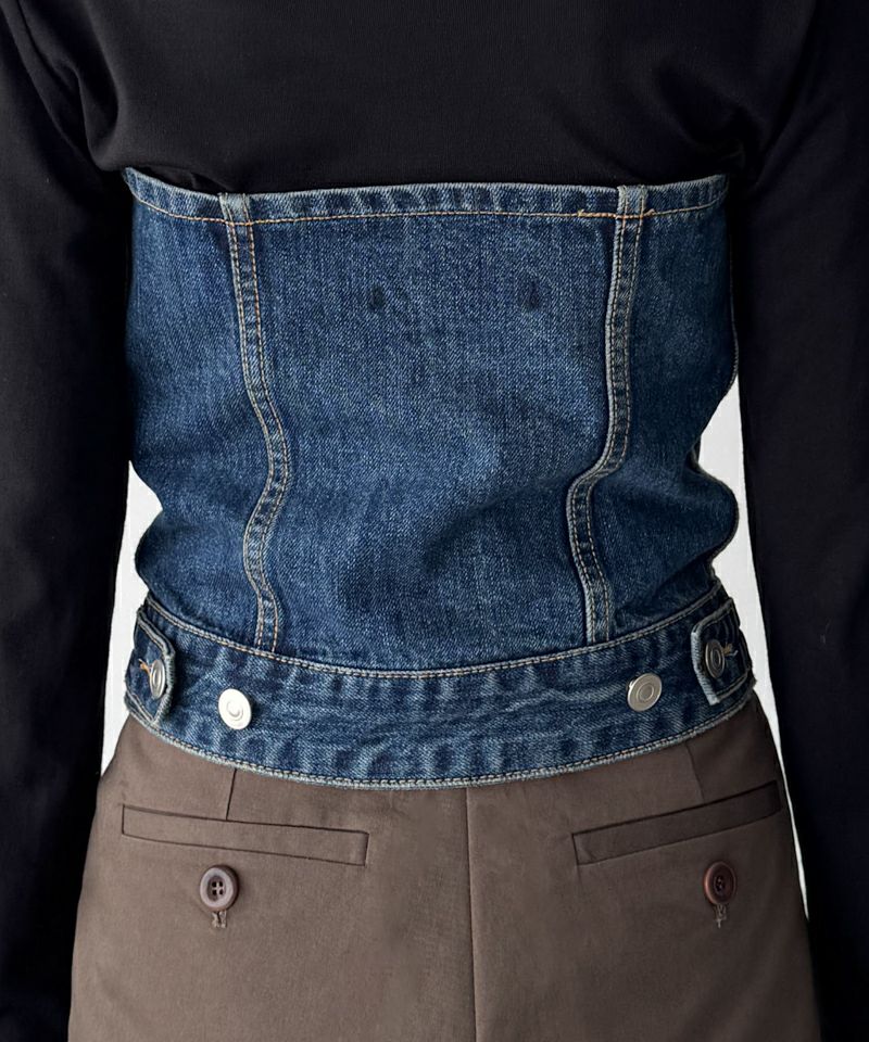 タイムセール30%OFF】diggityデニムビスチェ | CANAL JEAN（キャナル
