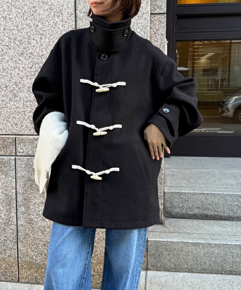 タイムセール35%OFF】El marダッフルハーフコート | CANAL JEAN