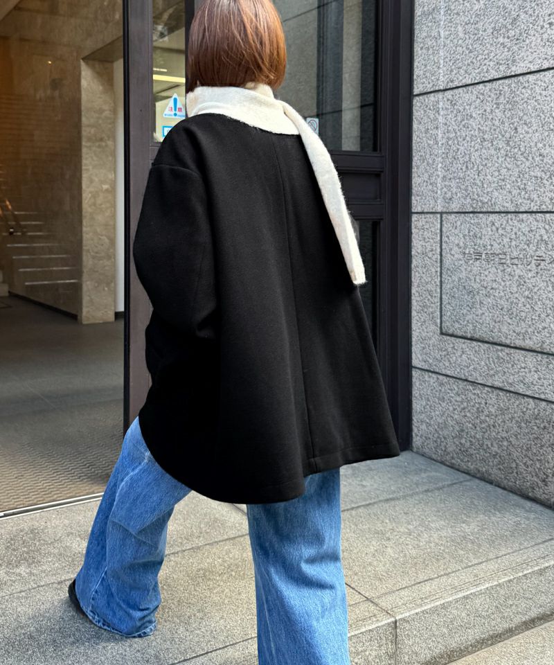 タイムセール35%OFF】El marダッフルハーフコート | CANAL JEAN