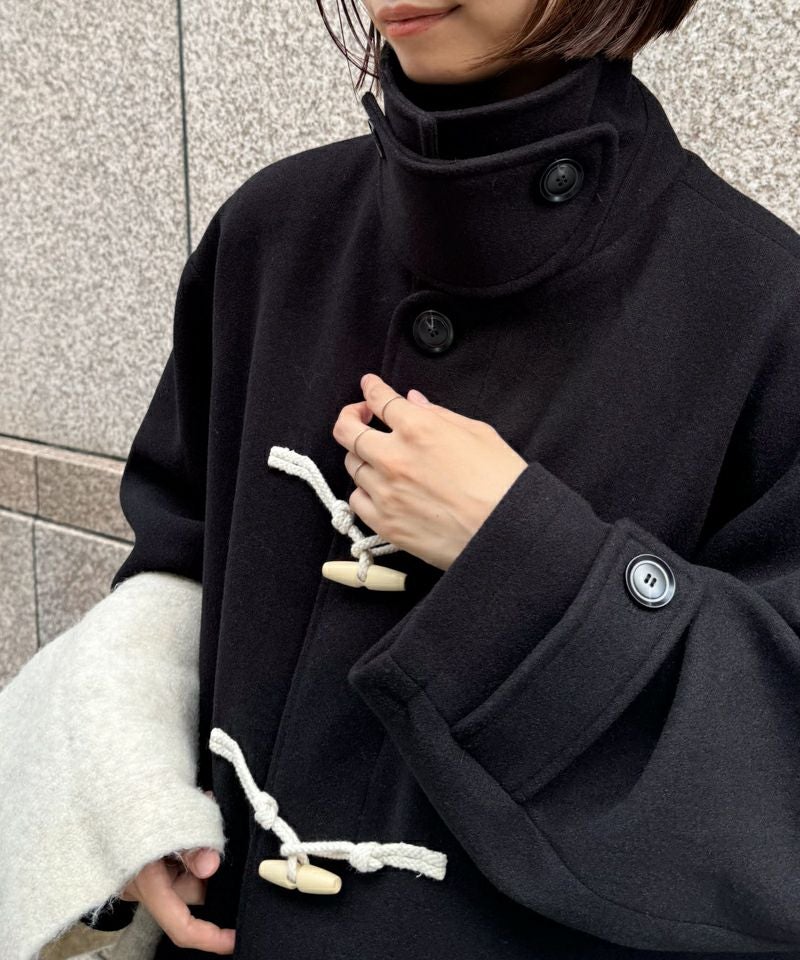 タイムセール35%OFF】El marダッフルハーフコート | CANAL JEAN