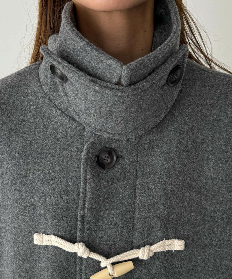 タイムセール35%OFF】El marダッフルハーフコート | CANAL JEAN