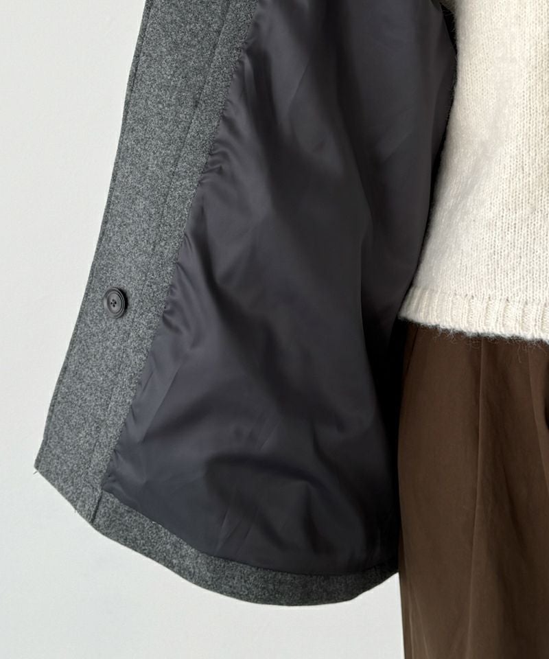 タイムセール35%OFF】El marダッフルハーフコート | CANAL JEAN