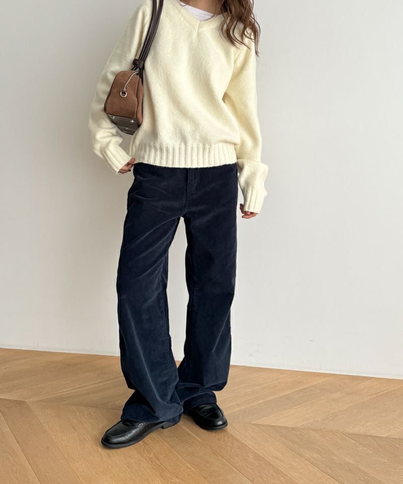 タイムセール30%OFF】El marコーデュロイストレートパンツ | CANAL