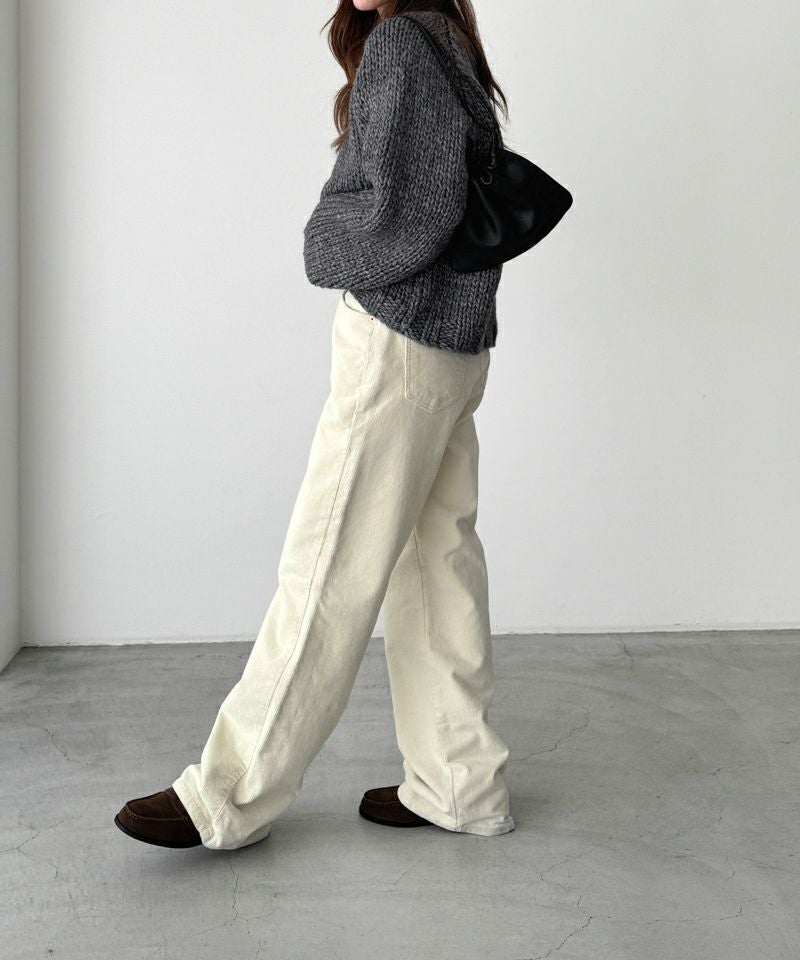 タイムセール30%OFF】El marコーデュロイストレートパンツ | CANAL