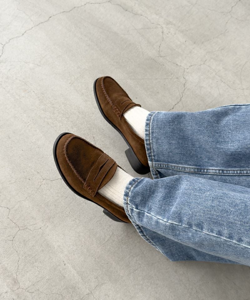 タイムセール10%OFF】El marスエードコインローファー | CANAL JEAN タイムセール10%OFF】El marスエードコインローファー | CANAL JEAN