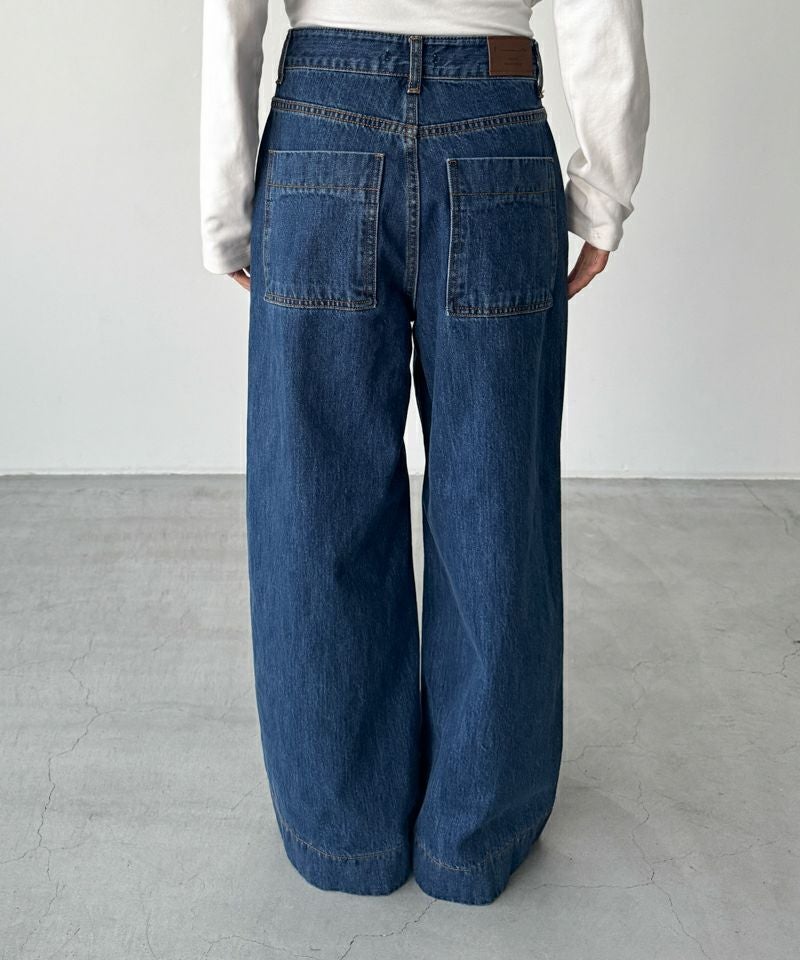 El marワイドレッグデニムパンツ | CANAL JEAN（キャナルジーン）公式