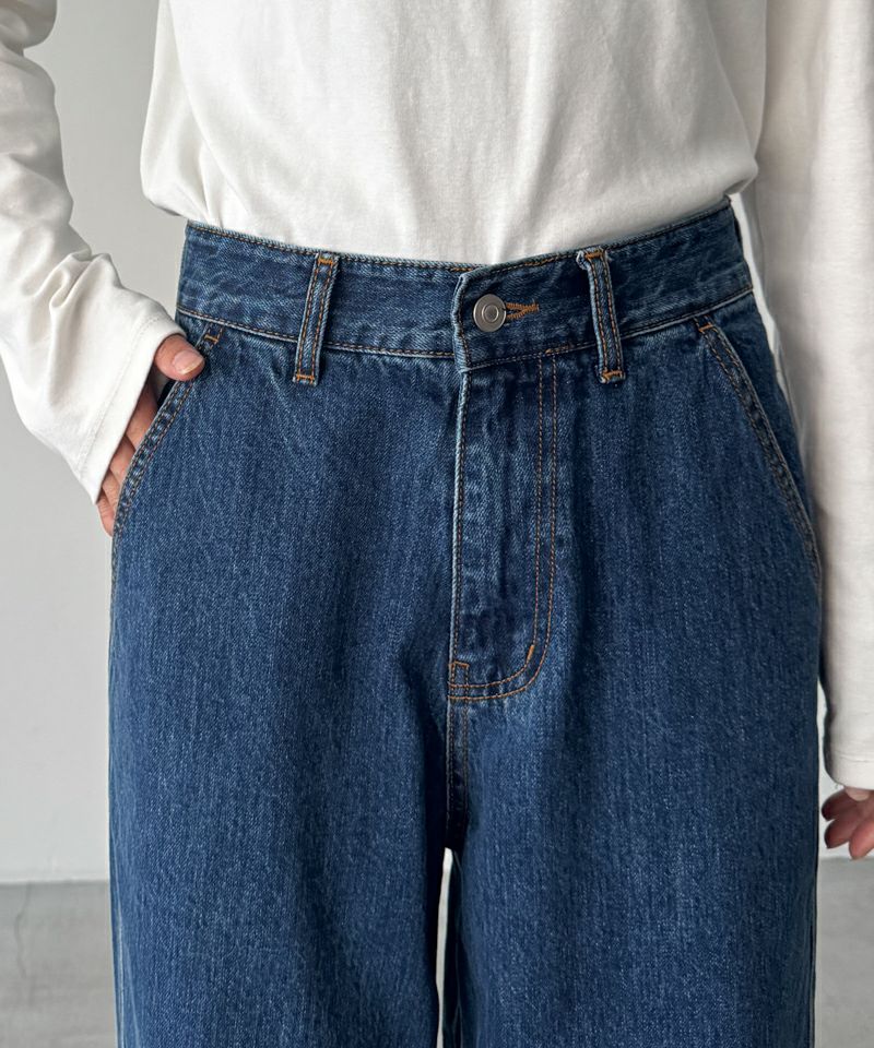 El marワイドレッグデニムパンツ | CANAL JEAN（キャナルジーン）公式