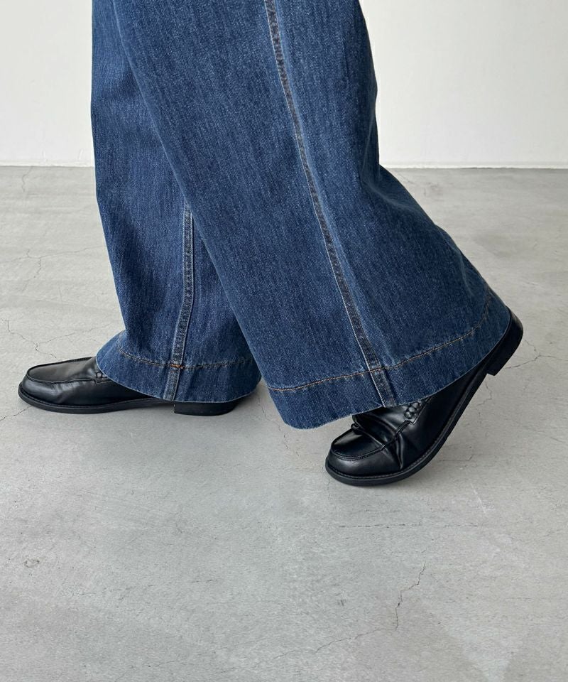 El marワイドレッグデニムパンツ | CANAL JEAN（キャナルジーン）公式