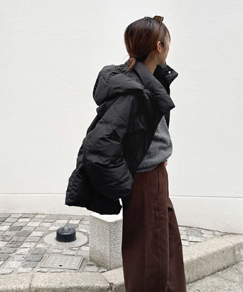 タイムセール35%OFF】El marパーカーダウンハーフコート | CANAL JEAN