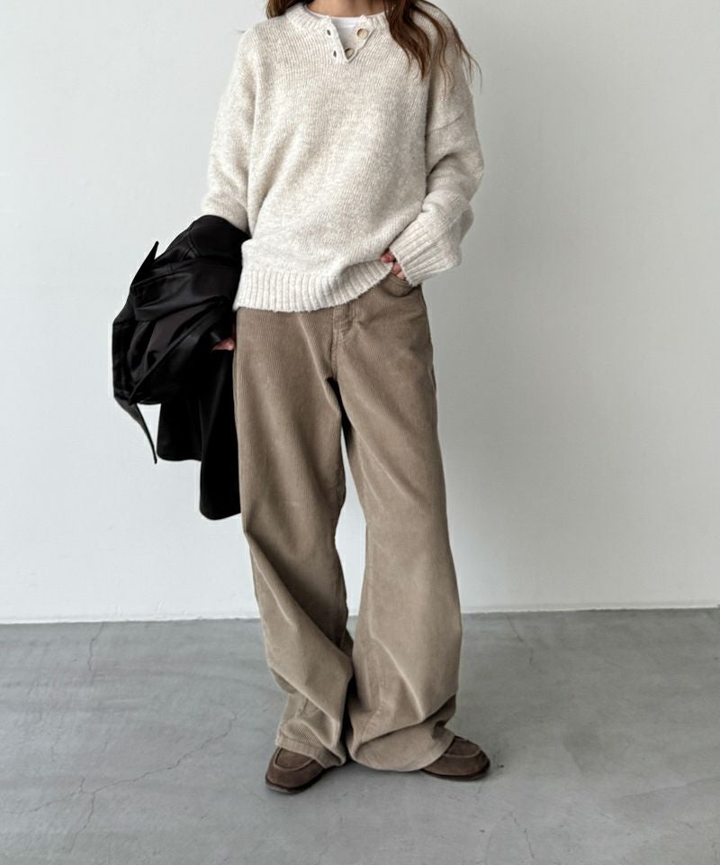 El mar コーデュロイワイドパンツ El marコーデュロイワイドパンツ | CANAL JEAN（キャナルジーン）公式