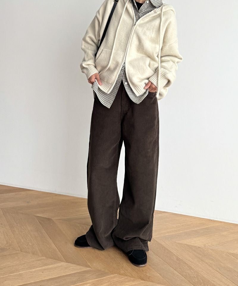 El marコーデュロイワイドパンツ | CANAL JEAN（キャナルジーン）公式