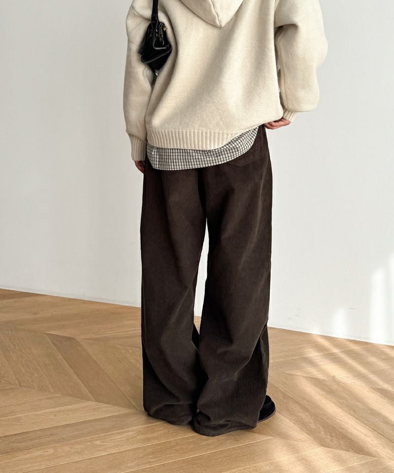 El marコーデュロイワイドパンツ | CANAL JEAN（キャナルジーン）公式
