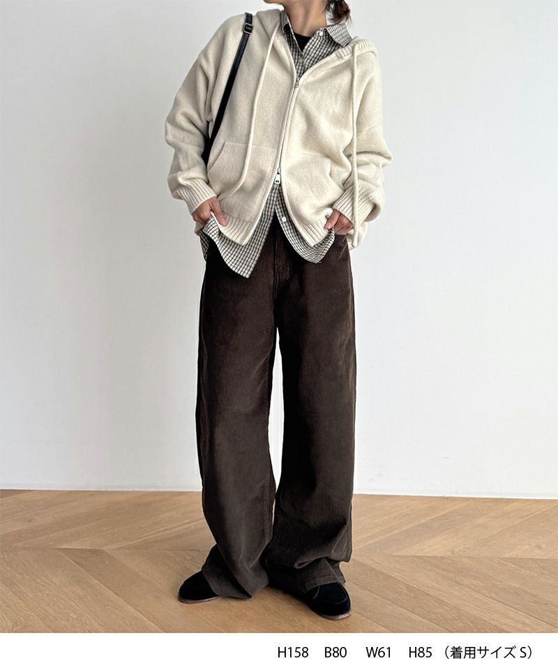 El marコーデュロイワイドパンツ | CANAL JEAN（キャナルジーン）公式