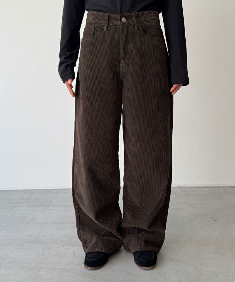 タイムセール25%OFF】El marコーデュロイワイドパンツ | CANAL JEAN
