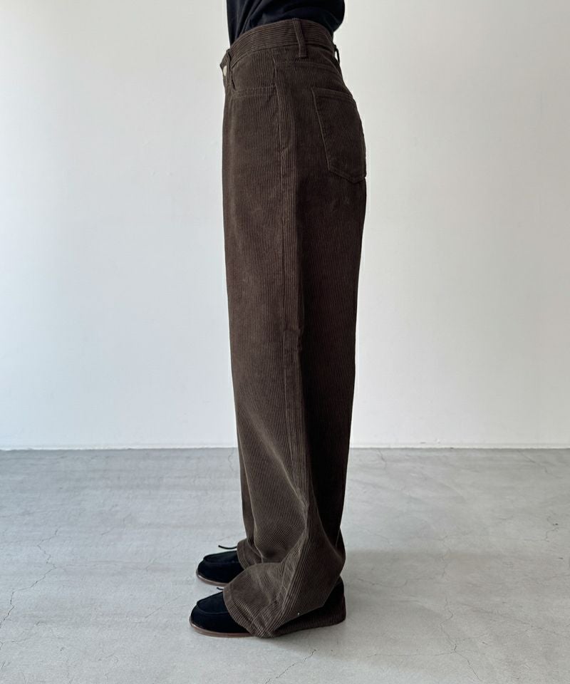 El marコーデュロイワイドパンツ | CANAL JEAN（キャナルジーン）公式