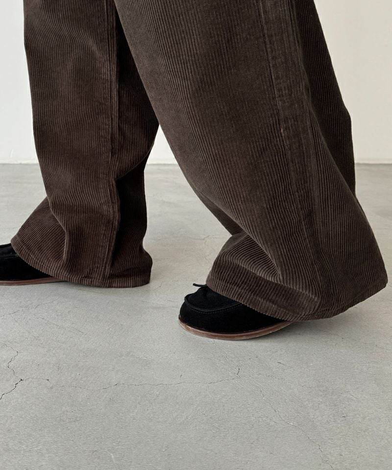 タイムセール25%OFF】El marコーデュロイワイドパンツ | CANAL JEAN