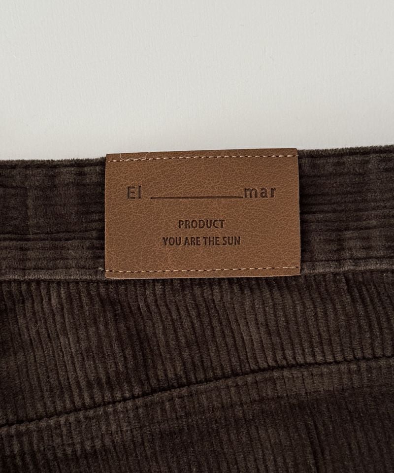 El marコーデュロイワイドパンツ | CANAL JEAN（キャナルジーン）公式