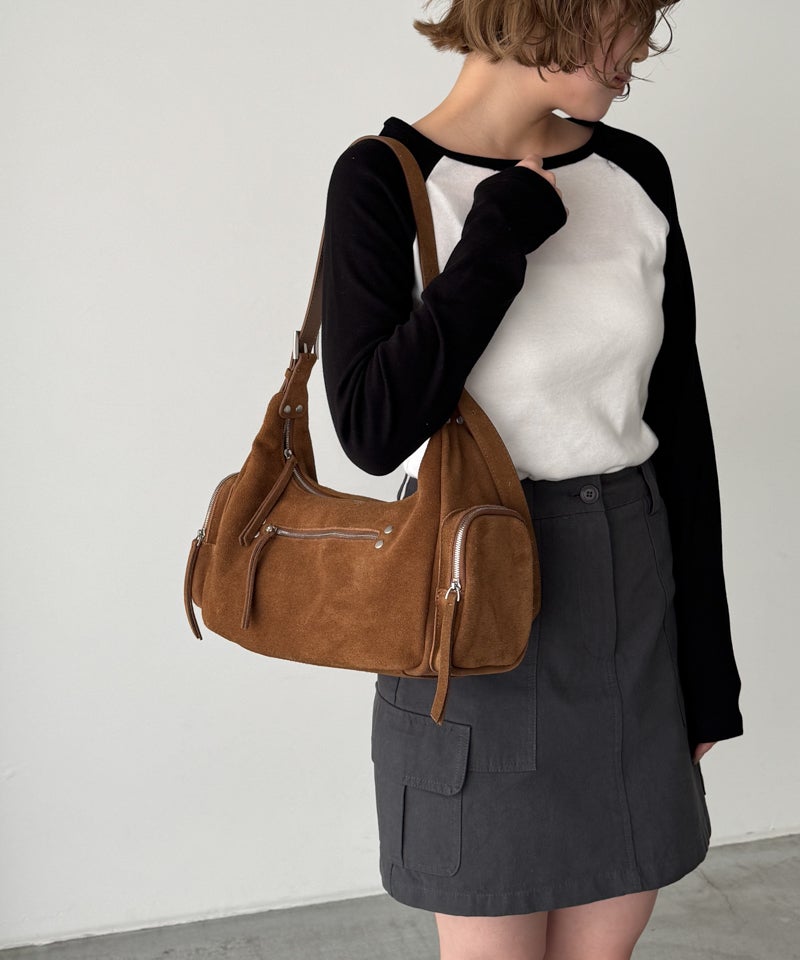 タイムセール10%OFF】diggityスエードポケットバッグ | CANAL JEAN