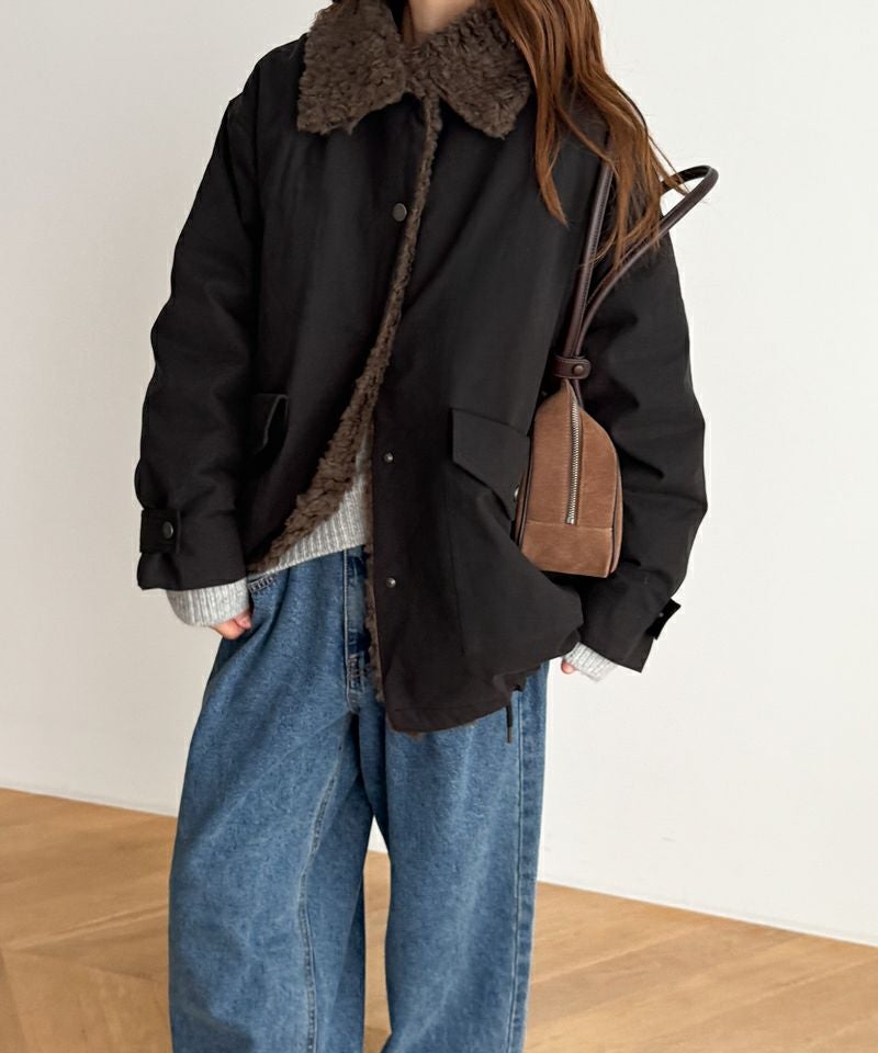 diggity襟ボアハーフダウンコート | CANAL JEAN（キャナルジーン）公式