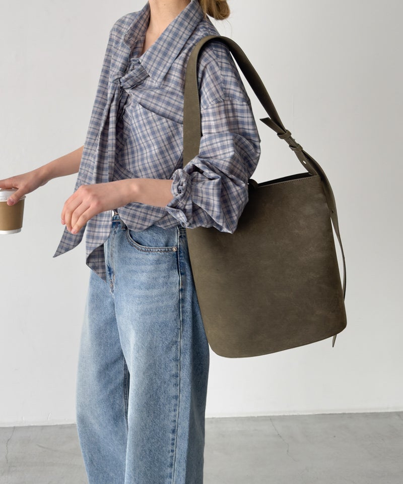 タイムセール10%OFF】diggityフェイクスエードバケットバッグ | CANAL