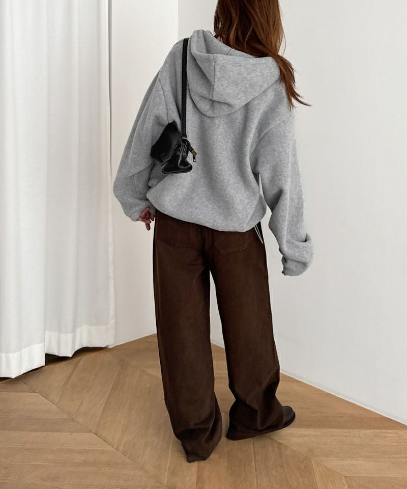 タイムセール30%OFF】El marフリースハーフジップパーカー | CANAL