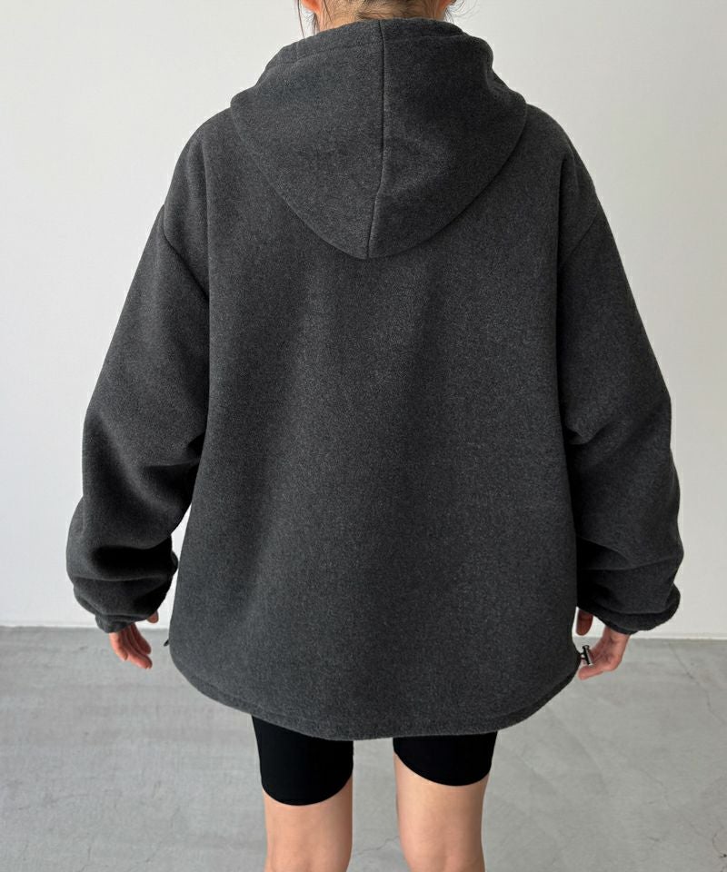 タイムセール30%OFF】El marフリースハーフジップパーカー | CANAL