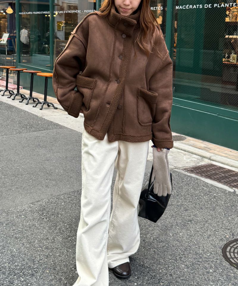 El marフェイクムートンジャケット | CANAL JEAN（キャナルジーン