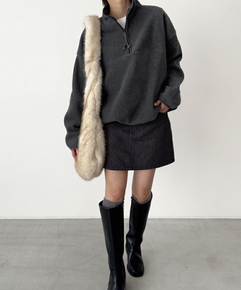 El marフリースジッププルオーバー | CANAL JEAN（キャナルジーン