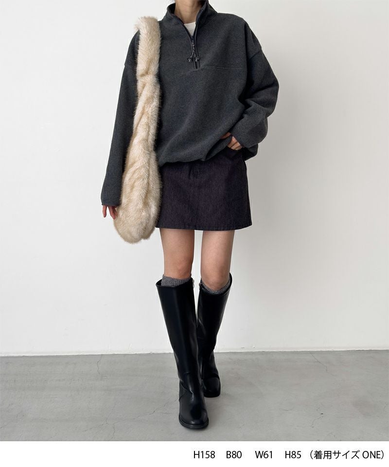 El marフリースジッププルオーバー | CANAL JEAN（キャナルジーン