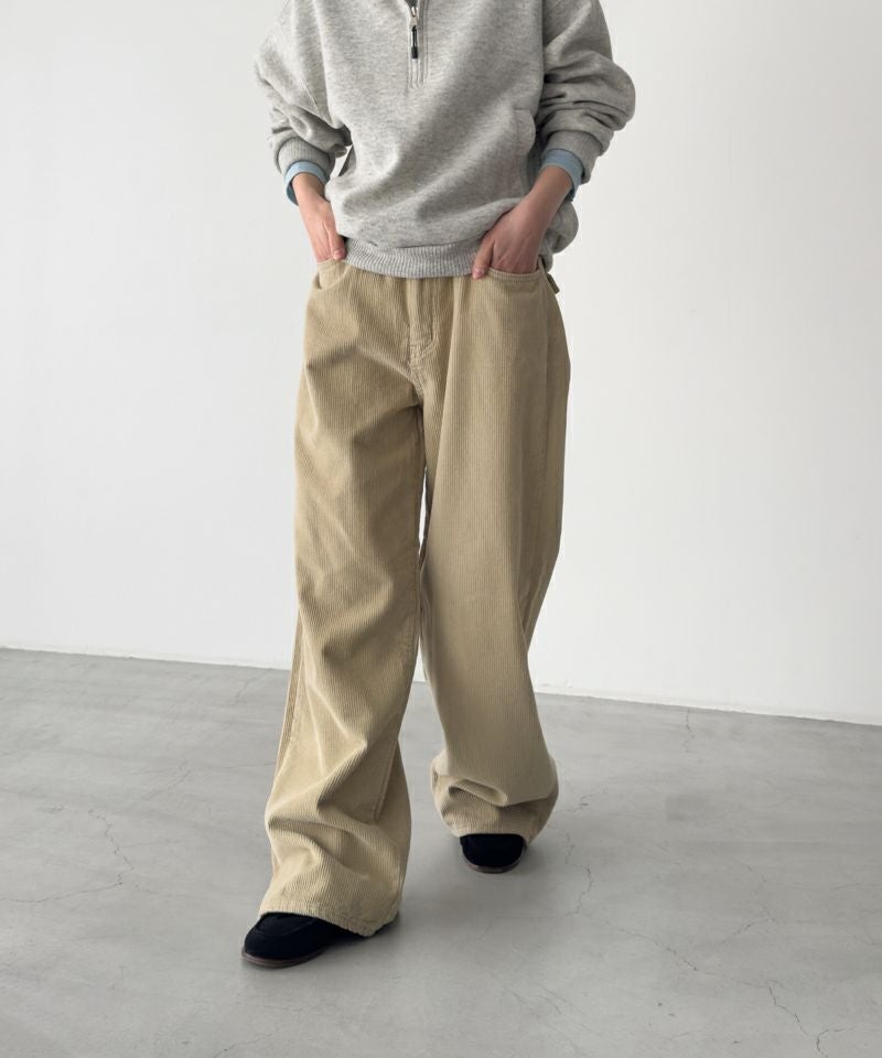 タイムセール25%OFF】El marフラップポケットコーデュロイパンツ 裏