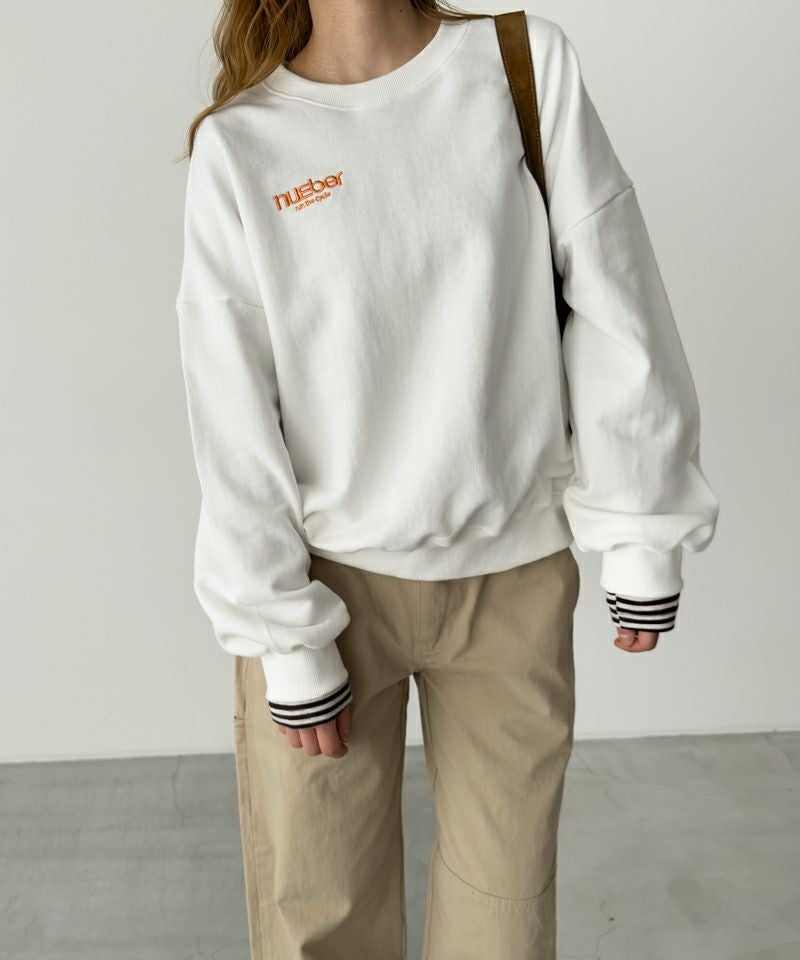 canal jean 購入 BOXプリントトレーナー El mar