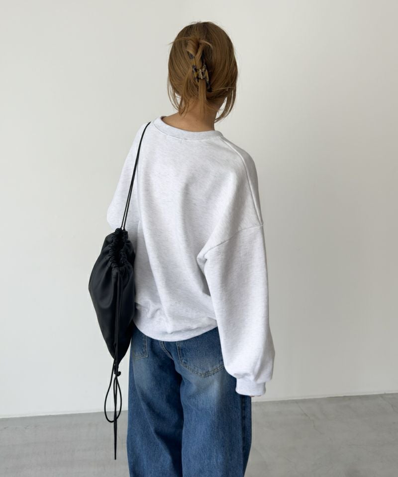 canal jean 購入 BOXプリントトレーナー El mar