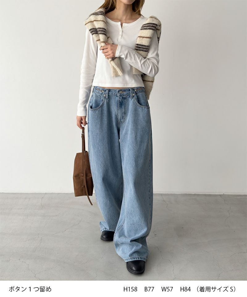 diggityボタンポケットデニムパンツ | CANAL JEAN（キャナルジーン