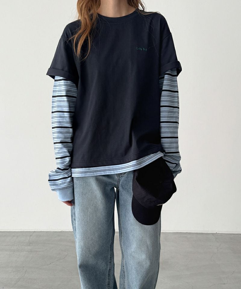 タイムセール40%OFF】Lakey ParkボーダーレイヤードロンT | CANAL JEAN