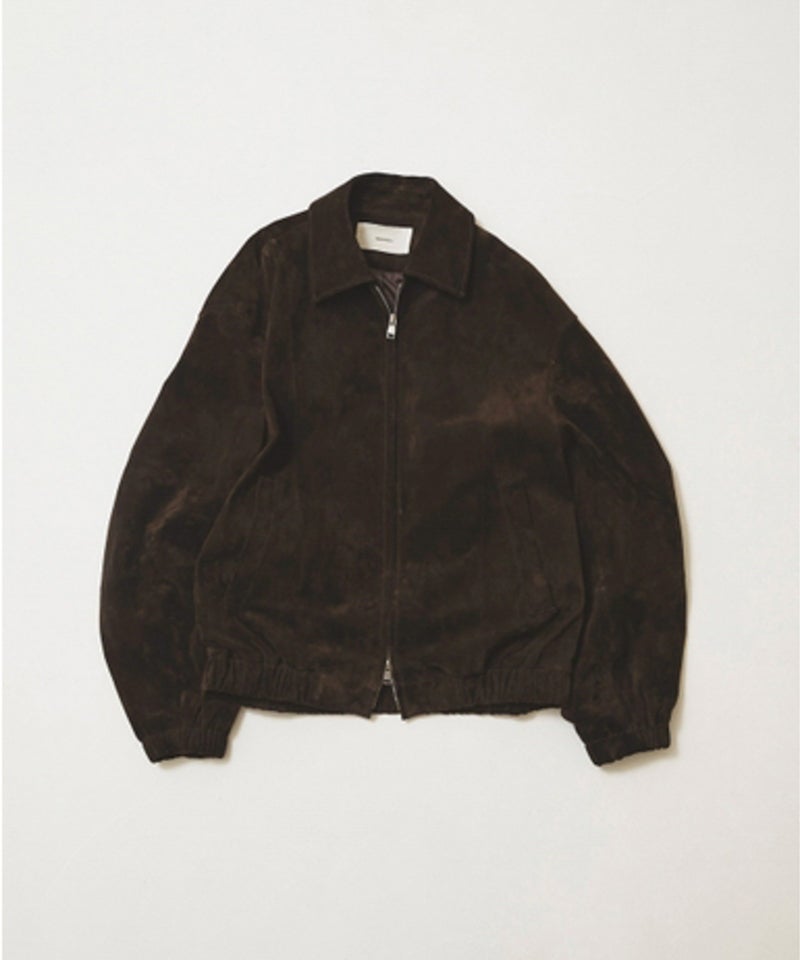 na.e ナエ　ブラウン スエードジャケット Na.e ナエSuede Tailored Jacket スエード ジャケットの通販はau PAY