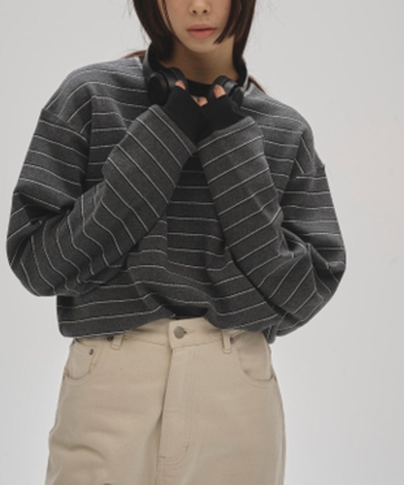 TODAYFULBorder Long T-shirts ボーダーロングTシャツ/12520613