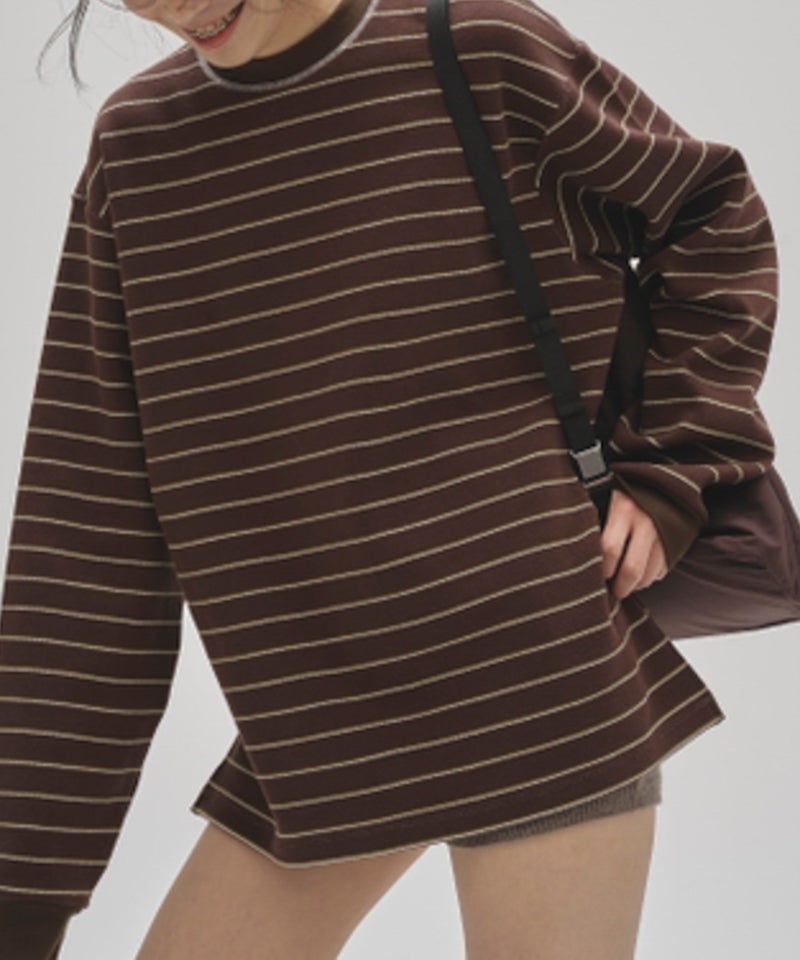 TODAYFULBorder Long T-shirts ボーダーロングTシャツ/12520613