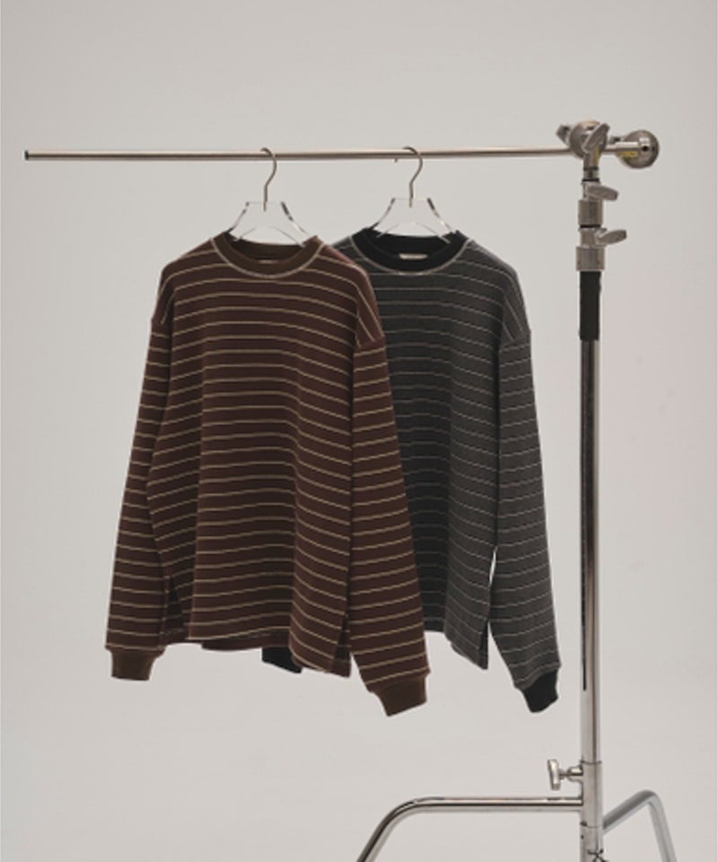 TODAYFULBorder Long T-shirts ボーダーロングTシャツ/12520613